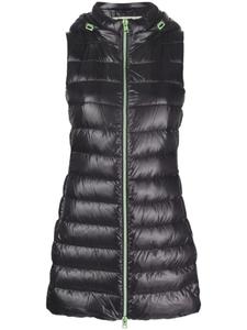 Herno стеганый жилет с капюшоном, черный