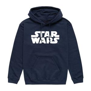 Мужской флисовый пуловер с капюшоном и логотипом Star Wars, синий