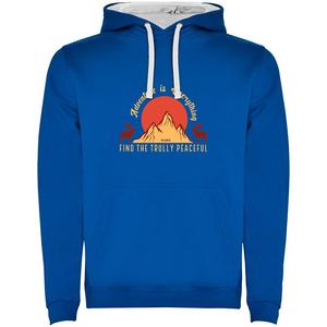 Худи Kruskis Find the Trully Bicolor, синий