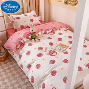 Disney Комплект постельного белья, простыня на резинке 180 см, пододеяльник 200×230 см, красный Zhongmei Red, Berry Bear