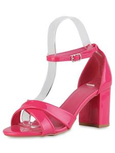 Сандалии на плоской подошве VAN HILL Klassische Sandaletten Anna, цвет fuchsia lack