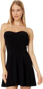 Мини-платье без бретелек Grace Norma Kamali, черный