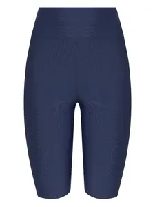 Облегающие шорты Ciclista с завышенной талией Lygia & Nanny, синий