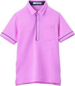 Футболка-поло с коротким рукавом HSP003 AIR THROUGH POLO Heartgreen, розовый