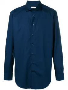 Однотонная рубашка ETRO, синий