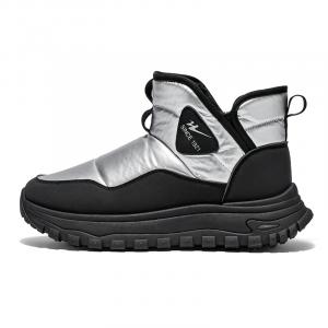 Теплые, износостойкие, амортизирующие, короткие, мужские зимние ботинки DOUBLE STAR 88, Silver