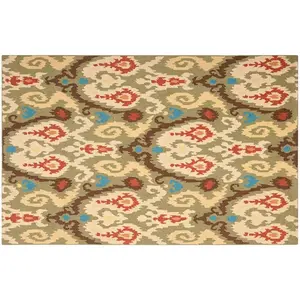 Шерстяной ковер ручной работы Chelsea Soho Ikat Safavieh, 153x244 см