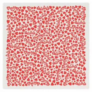 Шарф HUGO Alycia, красный