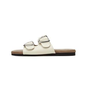 Бесшумные, нескользящие, устойчивые к запахам, износостойкие, быстросохнущие, антибактериальные сандалии для женщин CARDANRO, Beige