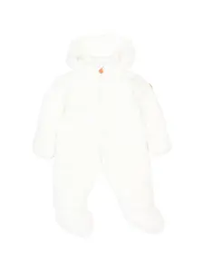 Стеганые комбинезоны с капюшоном Save The Duck Kids, белый