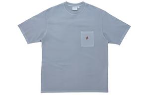 Футболка с вышитым логотипом Gramicci, mediumсерый/medium серый