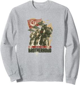 Толстовка Присоединяйся к Братству Fallout, серая