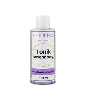 Coderm, Тоник лавандовый успокаивающий и нормализующий, 150 мл