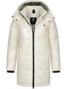 Длинное зимнее пальто roobie Ragwear, белый