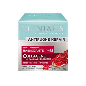 Крем для лица с коллагеном против морщин Clinians, 50 мл