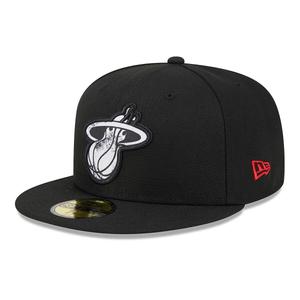 Кепка NBA Miami Heat 2023-24 City Edition Alternative 59Fifty New Era, черный