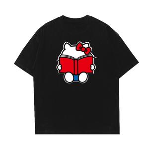Футболка Hello Kitty SS25 Unisex Sanrio, черный