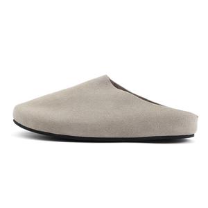 CENTRAL&KITTY Унисекс тапочки с закрытым носком серые мужские, цвет Gray (Men's)