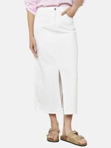 Джинсовая юбка LolaLiza, белый