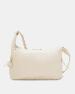 Большая сумка через плечо Kipling, бежевый