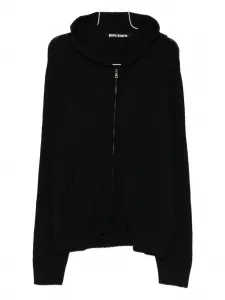 Толстовка на молнии Palm Angels, черный