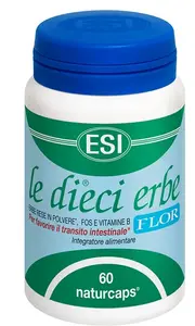 Esi The Ten Herbs Flor 60 натуральных капсул для кишечного транзита