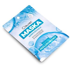 Увлажняющая тканевая маска для лица Clavier с гиалуроновой кислотой