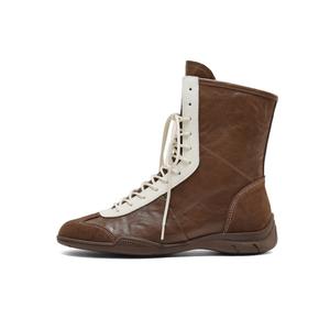 BELLE Женские ботинки Martin, темно-коричневые/черные