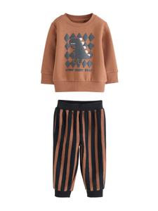 Пижама Next, коричневый