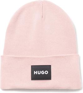 Мужская вязаная шапка-бини HUGO Saretty с манжетами, Mauve