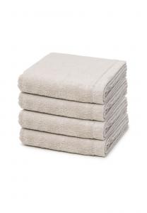Набор полотенец Cawö Lifestyle, 4 штуки, 100x50 см, серо-бежевый