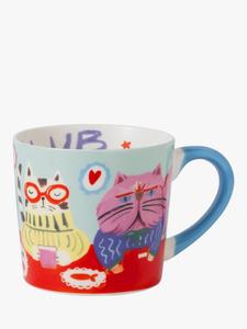 Кружка Cat Club New из костяного фарфора Eleanor Bowmer, 300ml