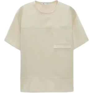 Футболка мужская бежевая ZARA