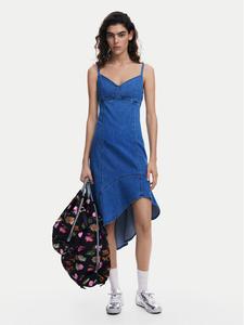 Джинсовое платье стандартный крой Munich 25SWVD07 Desigual, синий