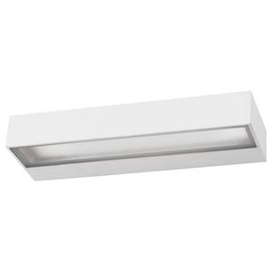 Уличный настенный светильник Nova Luce Fungo, алюминий / матовое стекло - белый - белый