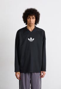 Топ Adidas Originals Long sleeved top, Black/White/Black