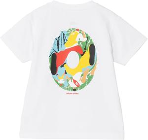 Детская футболка с коротким рукавом THE NORTH FACE ES Circulation Tee, унисекс, белый