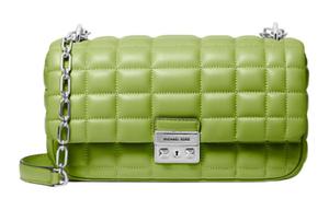 MICHAEL KORS Кожаная зеленая сумка через плечо