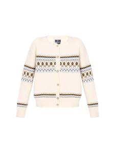 DreiMaster Женский кардиган кремового цвета