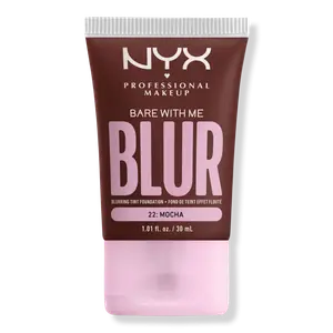 Тональная основа Bare With Me Blur Tint Soft Matte Foundation NYX Professional Makeup, 22: Mocha (rich chocolate with a neutral undertone)