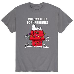 Мужская футболка Peanuts Wake For Presents Licensed Character