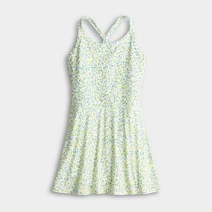 Детское платье для активного отдыха 7-16 лет Tek Gear, Yellow Flower