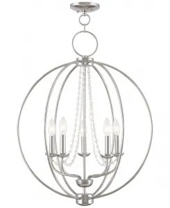 Светильник "Арабелла" 56 см Livex, Polished Chrome