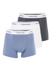Calvin Klein Underwear Боксеры в цветах Smoke Blue, Anthracite, White, Natural White
