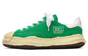 Blakey Стильные кроссовки для скейтбординга унисекс с низким верхом зеленого цвета Mihara Yasuhiro