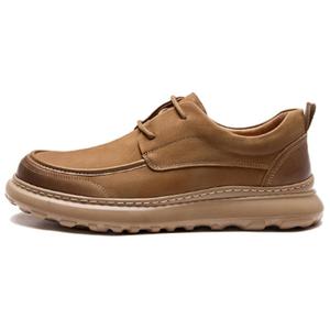 CAMEL Мужские повседневные туфли с низким верхом цвета хаки, землисто-желтый