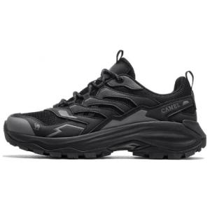CAMEL Антискользящие износостойкие треккинговые туфли унисекс низкие черные, цвет Black