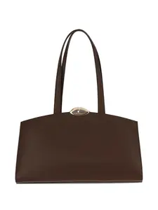 Сумка на плечо Serena с застежкой Benedetta Bruzziches, коричневый