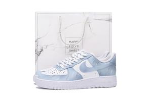 Кроссовки Air Force 1 Coverage с низким верхом, устойчивые к истиранию и скольжению, унисекс, светло-серые Nike, Light Gray