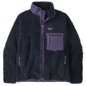 Женская классическая куртка в стиле ретро-X - флисовая куртка Patagonia, синий